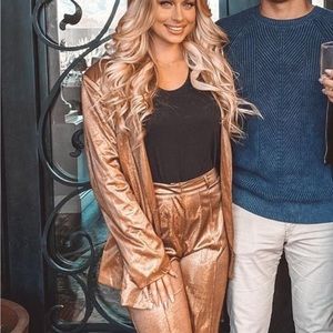 Sparkle Bronze Blazer (Set)
